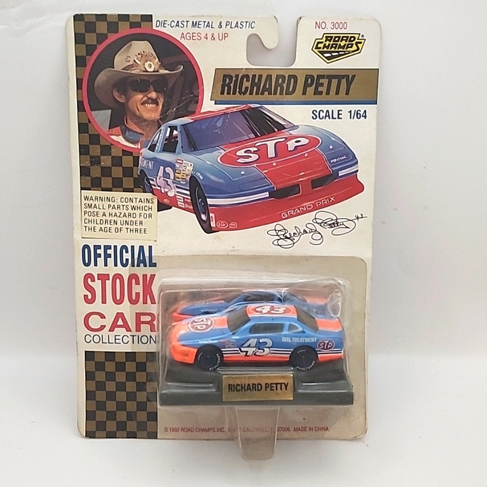 1992 Road Champs Official Stock Car Collection Richard Petty NWT